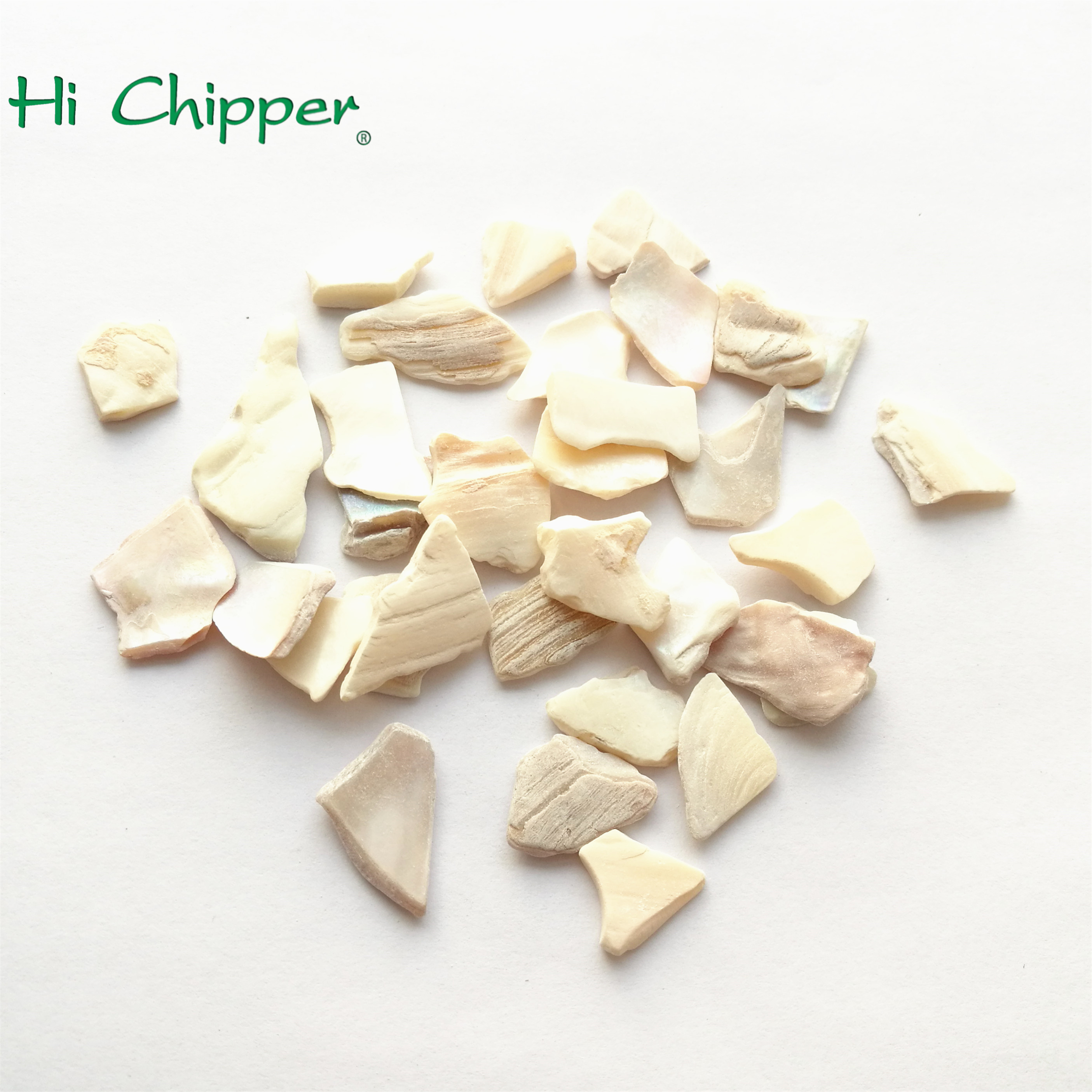 crushed mcrushed sea shell for terrazzoother of pearl chips 테라 조를위한 분쇄 된 바다 껍질
