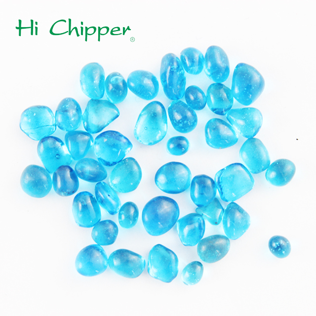 파란색 유리 구슬