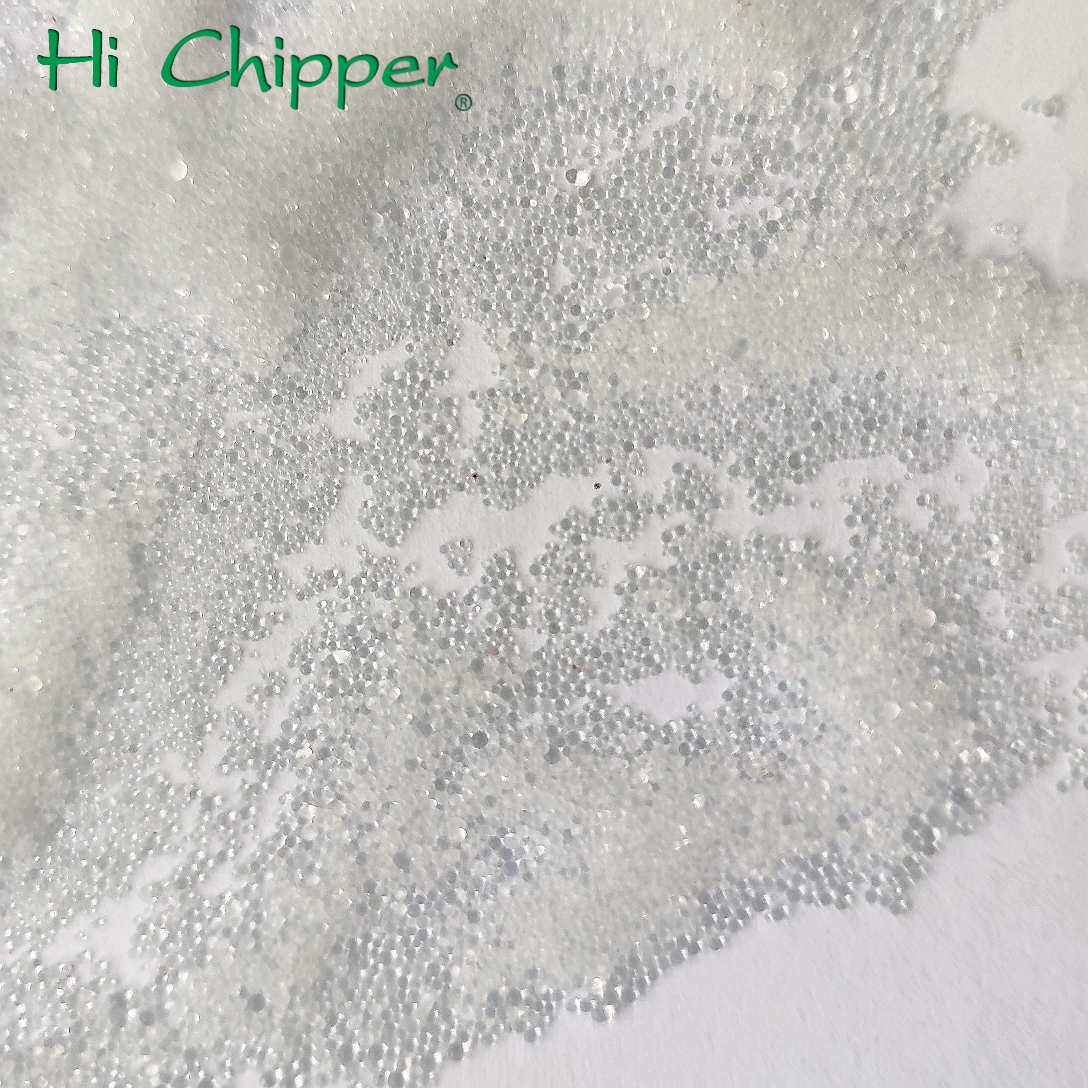 유리 구슬 폭파 매체