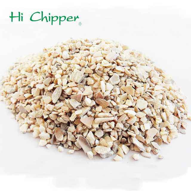 진주 껍질 칩의 으깬 어머니